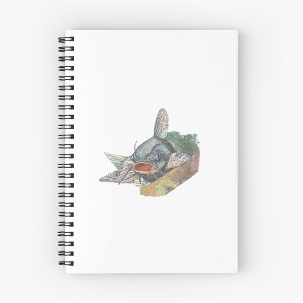 Item preview, Catfish Watercolour designed and sold by RustyHen.