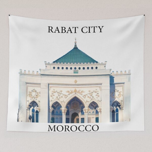 Item preview, rabat city morocco capital of africa designed and sold by azircollection.