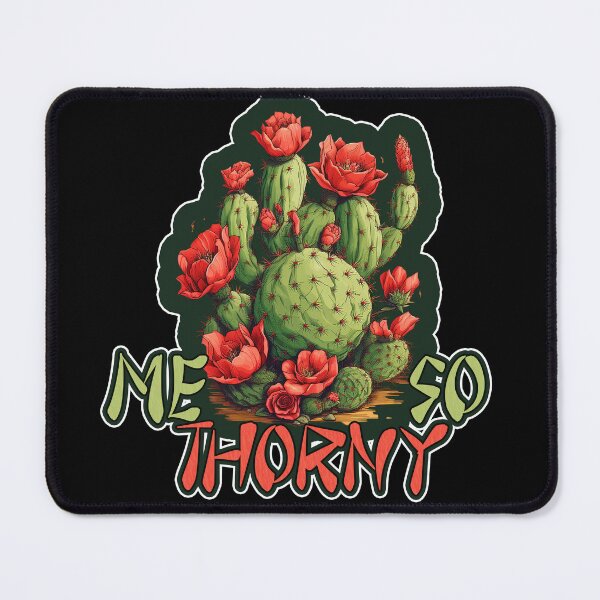 Item preview, Me So Thorny - Plant Pun designed and sold by Bug & Brush.