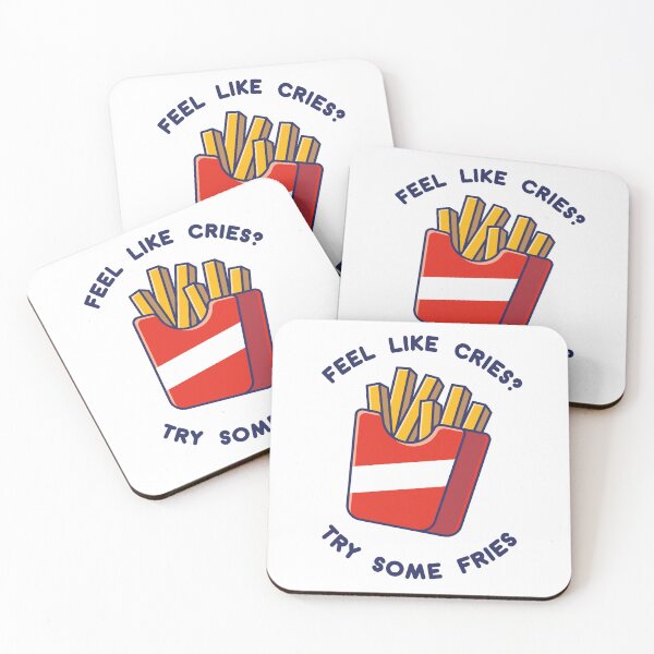Item preview, Feel Like Cries? Try Some French Fries designed and sold by coffeewithmilk2.
