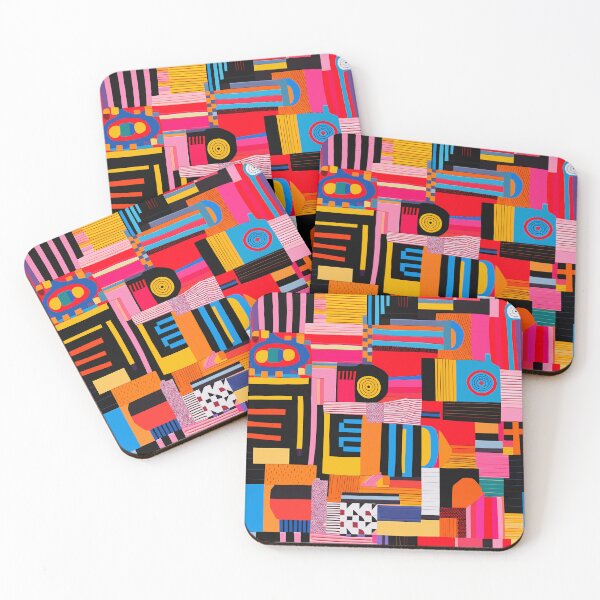 Item preview, Colorful woven fabric pattern #0002 designed and sold by serol.