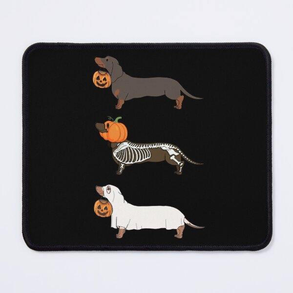 Item preview, Halloween Jack dachshun pumpkin black designed and sold by Itsdomd.