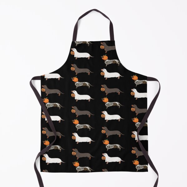 Item preview, Halloween Jack dachshun pumpkin black designed and sold by Itsdomd.