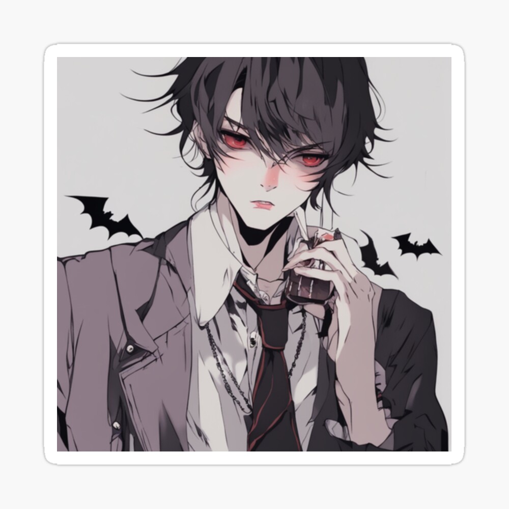 Cute Aesthetic Anime Vampire Boy