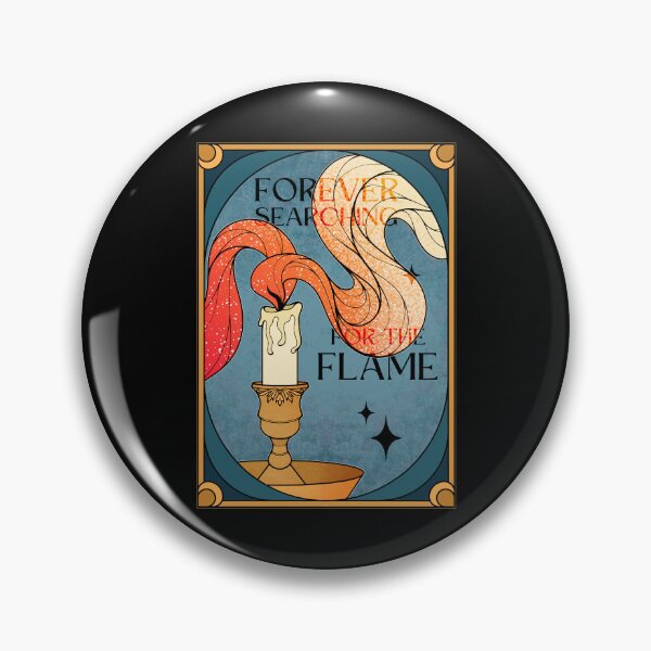 Item preview, Forever Searching For The Flame | Lit Candle  designed and sold by ObsidianDaz.