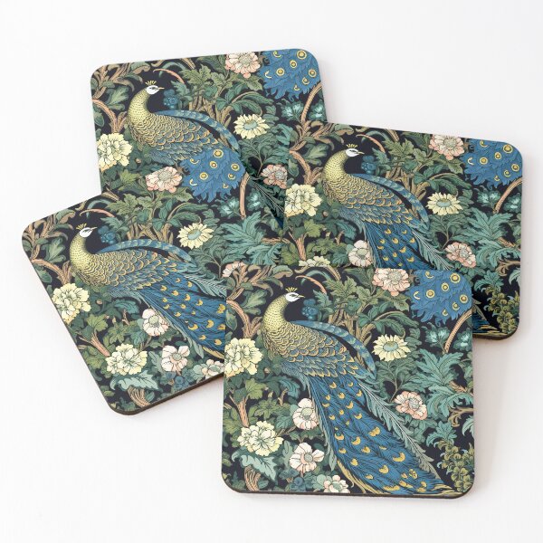 Item preview, A Tapestry of Elegance Peacock and Dragon Revival designed and sold by lantasticdesign.