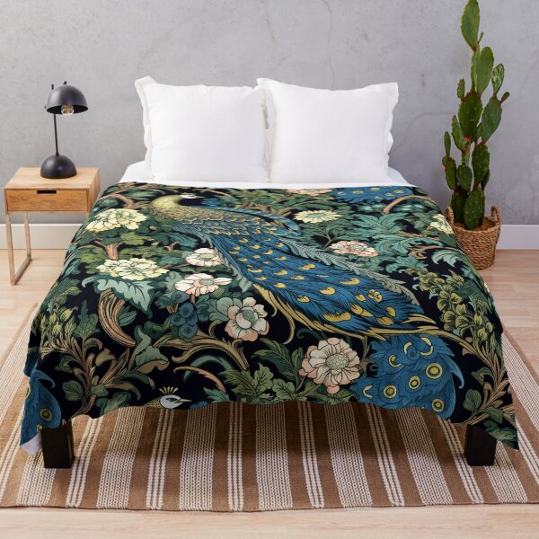 Item preview, A Tapestry of Elegance Peacock and Dragon Revival designed and sold by lantasticdesign.