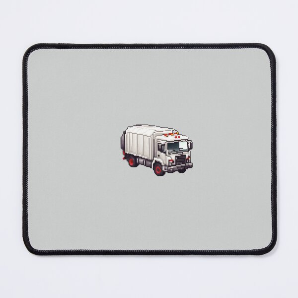 Item preview, Pixel Art Garbage Sanitation Truck Design Print designed and sold by randomtdesigns.