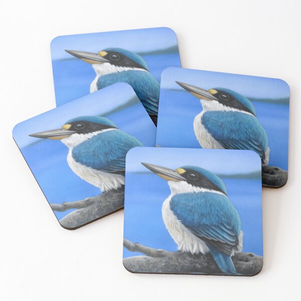 Item preview, NZ kingfisher designed and sold by TeeTeknology.