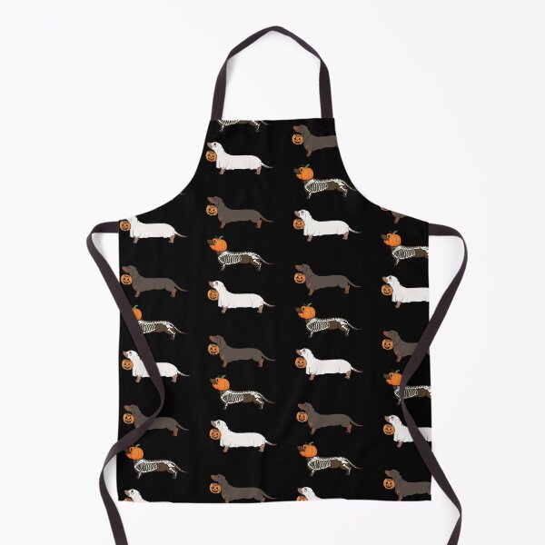 Item preview, Halloween Jack dachshun pumpkin black designed and sold by Itsdomd.