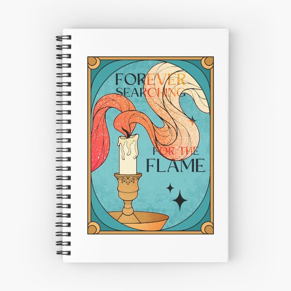 Item preview, Forever Searching For The Flame | Lit Candle  designed and sold by ObsidianDaz.