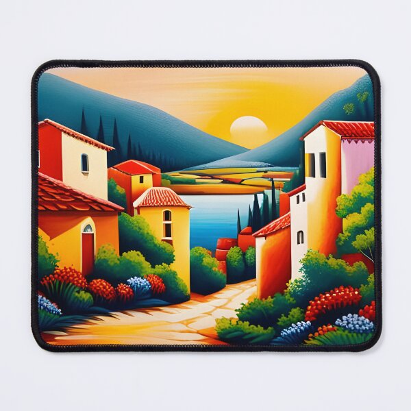 Item preview, Mediterranean country village designed and sold by Colin Bentham.