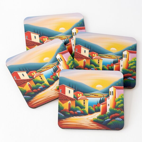 Item preview, Mediterranean country village designed and sold by Colin Bentham.