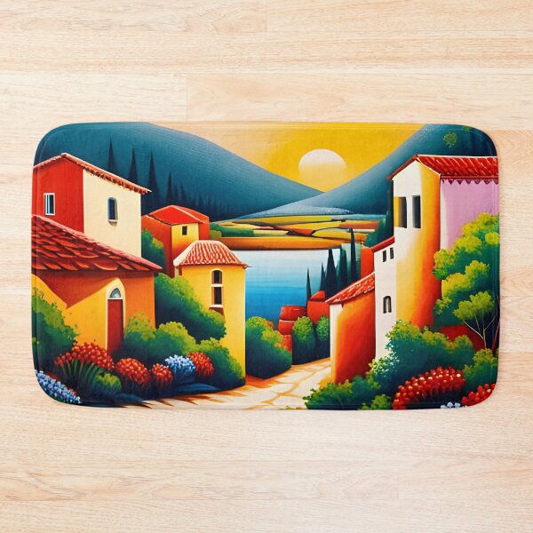 Item preview, Mediterranean country village designed and sold by Colin Bentham.