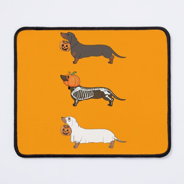 Item preview, Halloween Jack dachshun pumpkin orange designed and sold by Itsdomd.