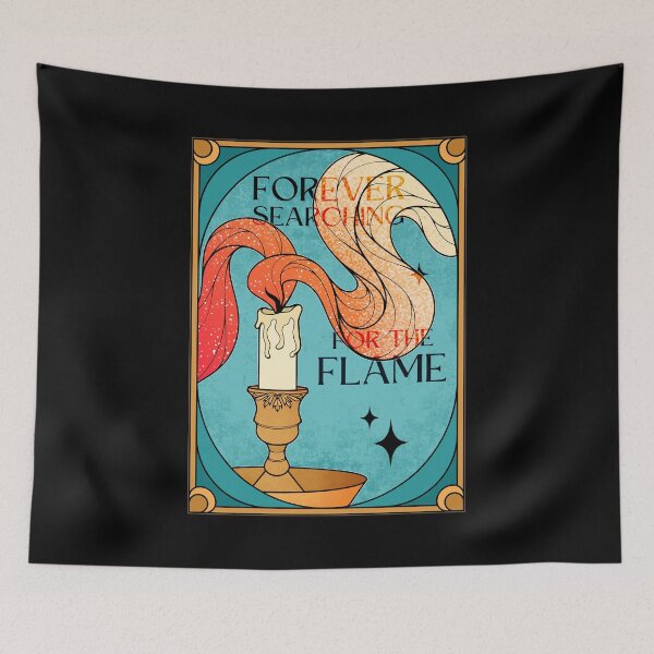 Item preview, Forever Searching For The Flame | Lit Candle  designed and sold by ObsidianDaz.