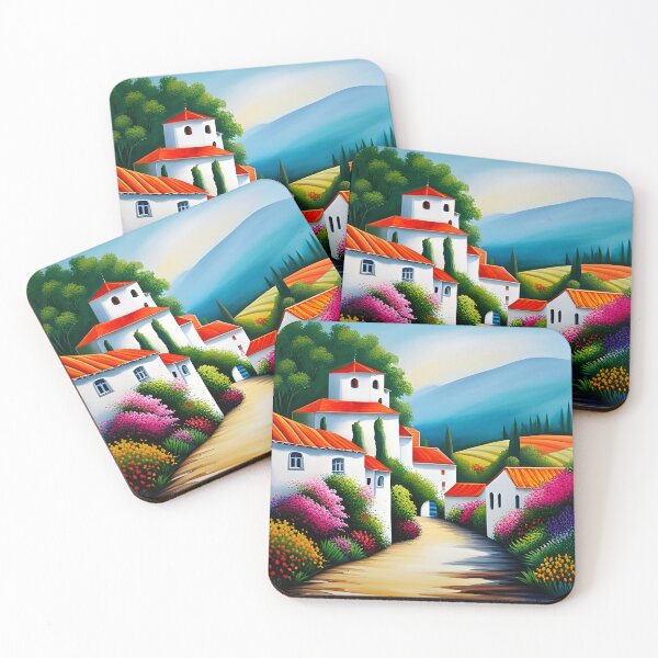 Item preview, Mediterranean country village designed and sold by Colin Bentham.