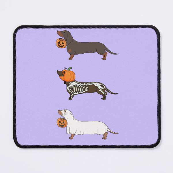Item preview, Copy of Halloween Jack dachshun pumpkin lilac designed and sold by Itsdomd.