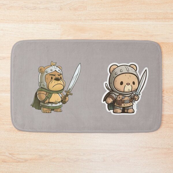 Item preview, Two ,chibi ,bears, go ,into battle. designed and sold by Icon-Network.