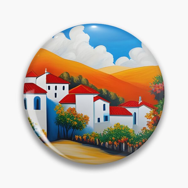 Item preview, Mediterranean country village designed and sold by Colin Bentham.