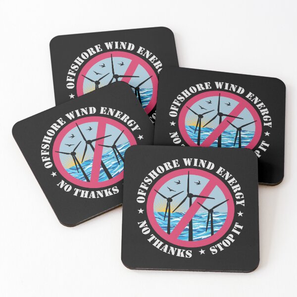 Item preview, Offshore Wind Energy No Thanks, Stop it designed and sold by HandicraftArt.
