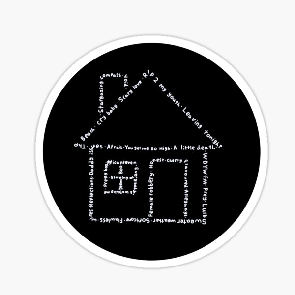 The Neighbourhood Daddy Issues Spotify / Apple Music Song Details Sticker  Sticker for Sale by Sophaiello