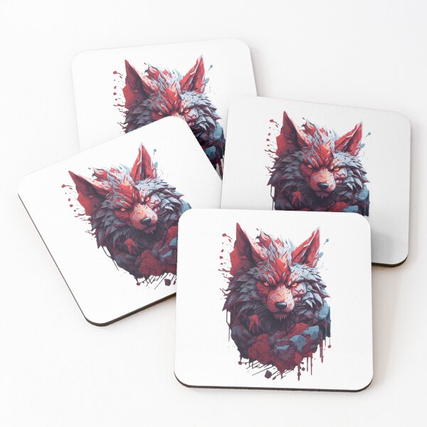 Item preview, Bloodthirsty Big Bad Wolf Bust 3 designed and sold by RabbitPrints.