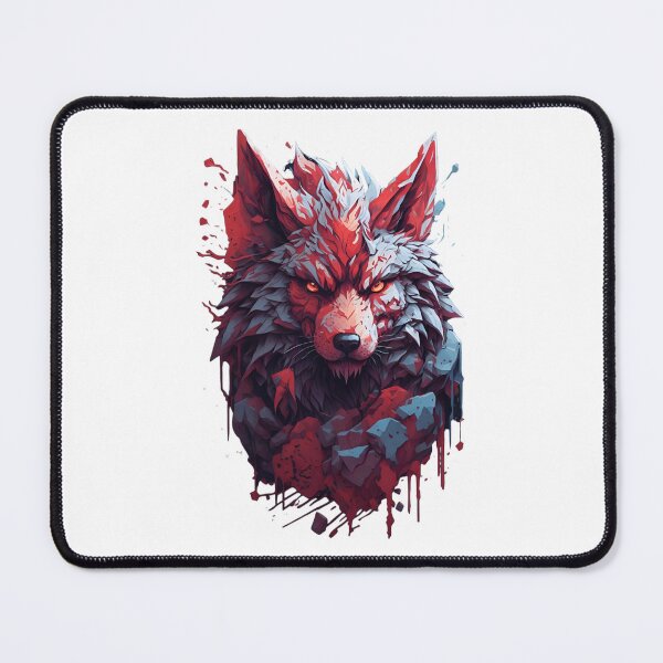 Item preview, Bloodthirsty Big Bad Wolf Bust 3 designed and sold by RabbitPrints.
