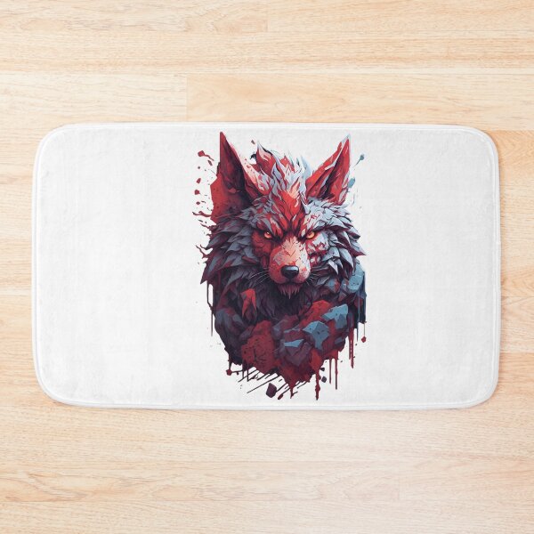 Item preview, Bloodthirsty Big Bad Wolf Bust 3 designed and sold by RabbitPrints.