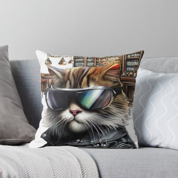 Item preview, Rebel Cat at the Bar designed and sold by DonAscaneo.