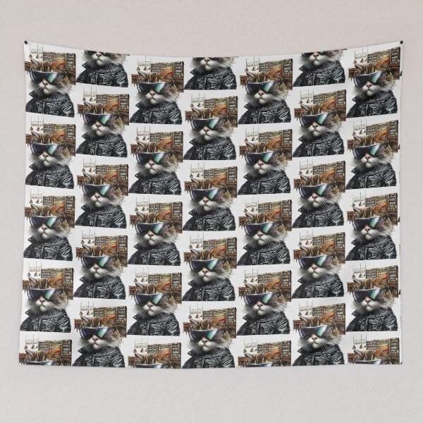 Item preview, Rebel Cat at the Bar designed and sold by DonAscaneo.