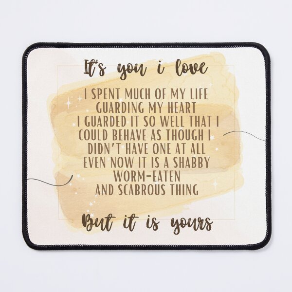 Item preview, It's You I Love designed and sold by QammerWazir.
