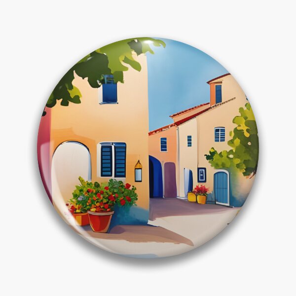 Item preview, Mediterranean country village designed and sold by Colin Bentham.