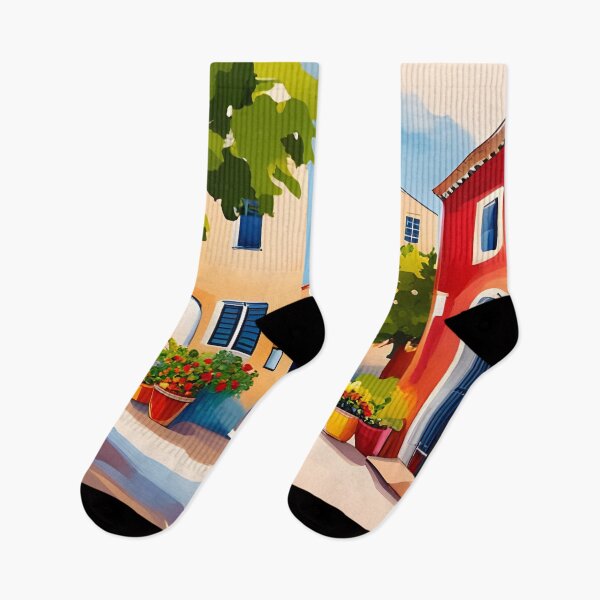 Item preview, Mediterranean country village designed and sold by Colin Bentham.