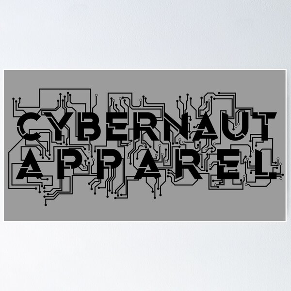 Item preview, Cybernaut | Black Logo designed and sold by ZMorrisDesigns.