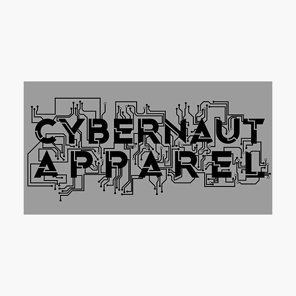 Item preview, Cybernaut | Black Logo designed and sold by ZMorrisDesigns.