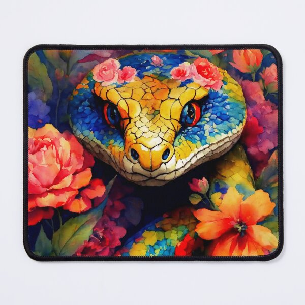 Item preview, Flower Snake designed and sold by Bunmigraphics .