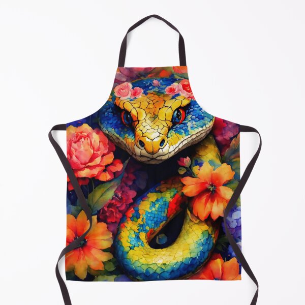 Item preview, Flower Snake designed and sold by Bunmigraphics .