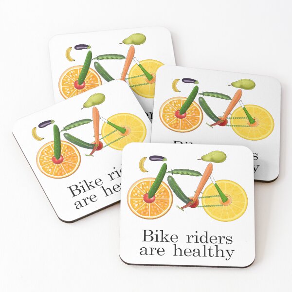 Item preview, Bike riders are healthy designed and sold by Ben3842.