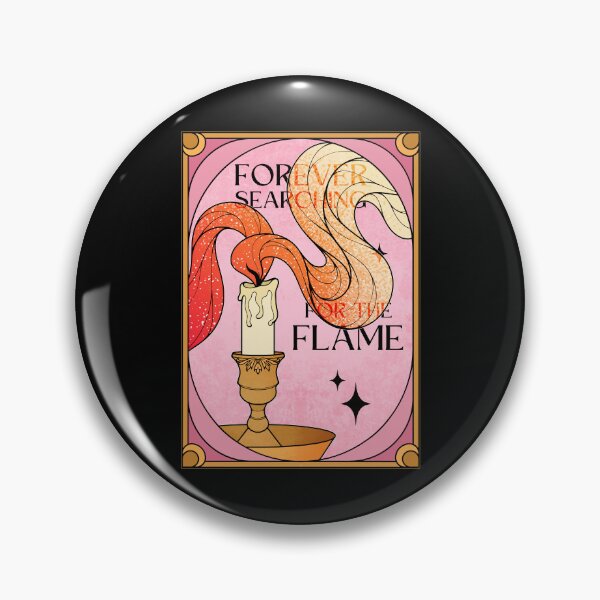 Item preview, Forever Searching For The Flame | Lit Candle  designed and sold by ObsidianDaz.