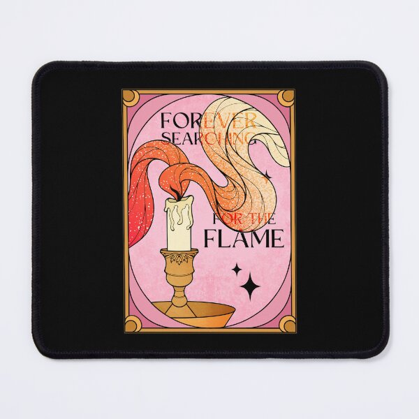 Item preview, Forever Searching For The Flame | Lit Candle  designed and sold by ObsidianDaz.
