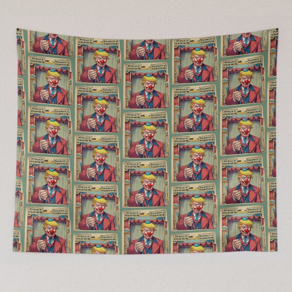 Item preview, Elect a clown, expect a circus (#04) [Create a set!] designed and sold by SolidEarthArt.