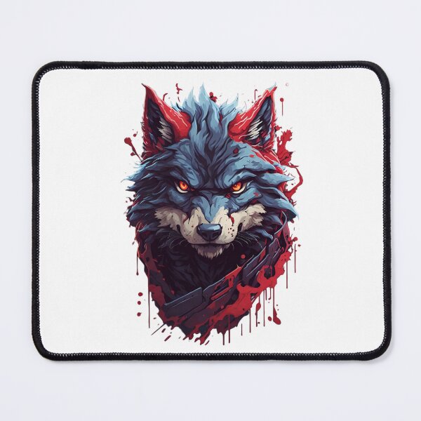 Item preview, Bloodthirsty Big Bad Wolf Bust 4 designed and sold by RabbitPrints.