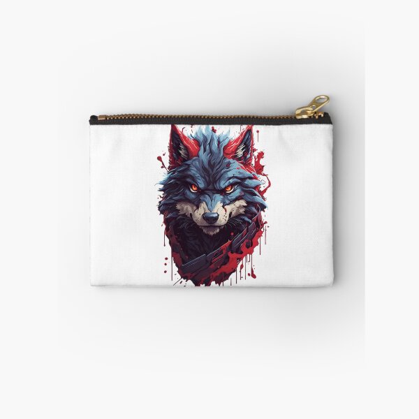 Artikelvorschau, Blutrünstiger großer böser Wolf Büste 4 entworfen und verkauft von RabbitPrints.
