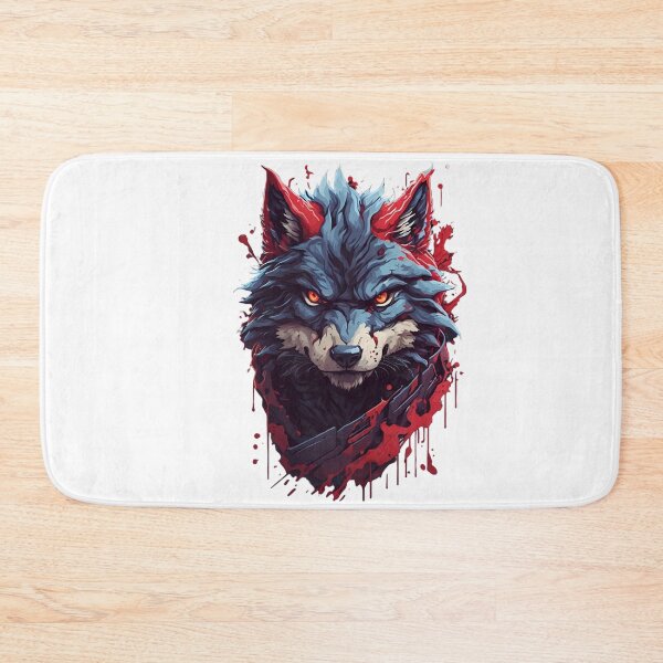 Item preview, Bloodthirsty Big Bad Wolf Bust 4 designed and sold by RabbitPrints.