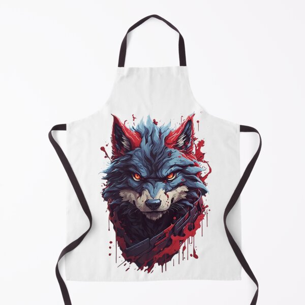 Item preview, Bloodthirsty Big Bad Wolf Bust 4 designed and sold by RabbitPrints.