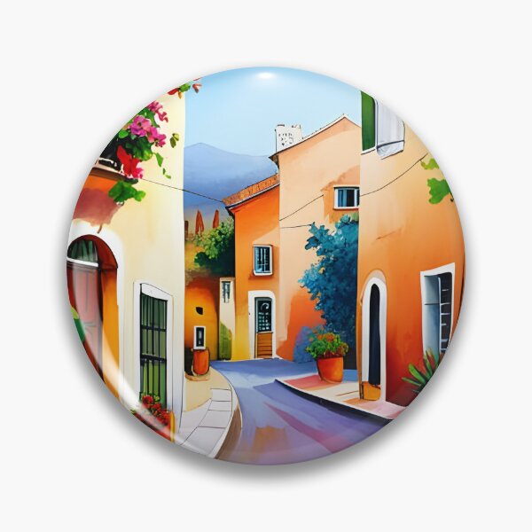 Item preview, Mediterranean country village designed and sold by Colin Bentham.