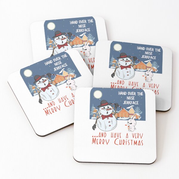 Item preview, Hand over the nose Jerkface!  ...And have a very Merry Christmas designed and sold by DavidGumbies.