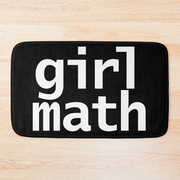 Item preview, Funny Girl Math designed and sold by ellenhenry.