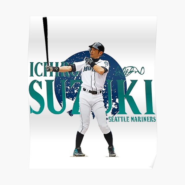 Original ichiro Suzuki Seattle Mariners Seattle Legends signature